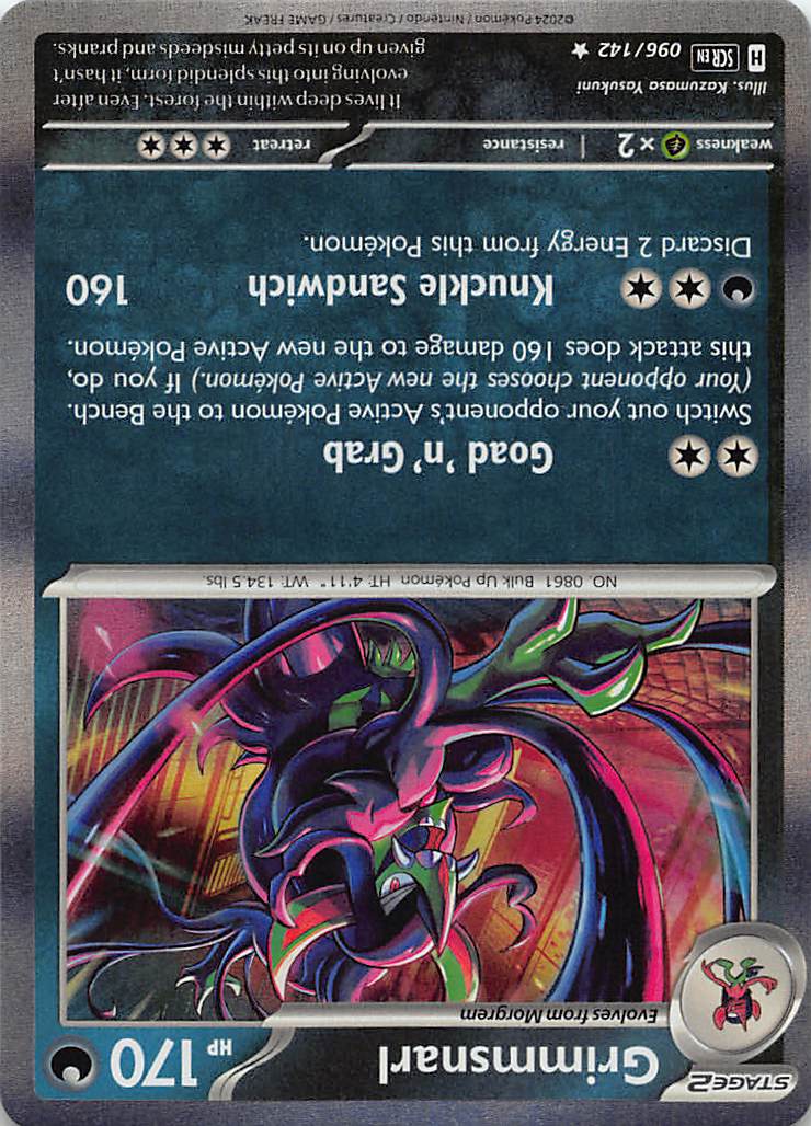 Grimmsnarl - 096/142 - Holo Rare