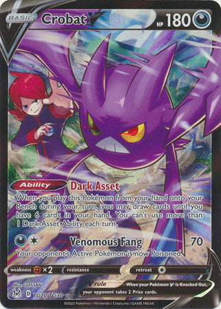 Crobat V - TG20/TG30 - Ultra Rare - Lost Origin
