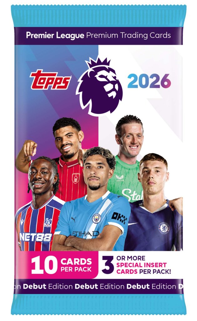 Topps Premier League 2026 - Trading Cards Pack