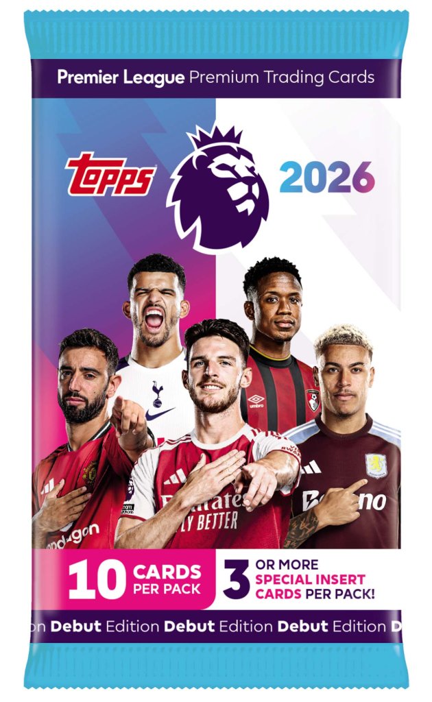 Topps Premier League 2026 - Trading Cards Pack