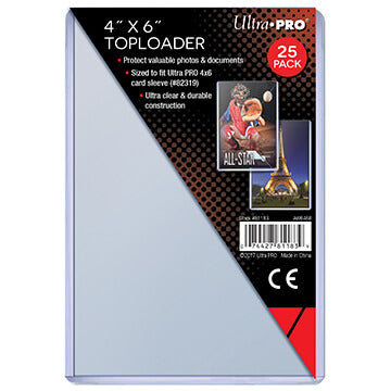 ULTRA PRO Toploader - 4 x 6