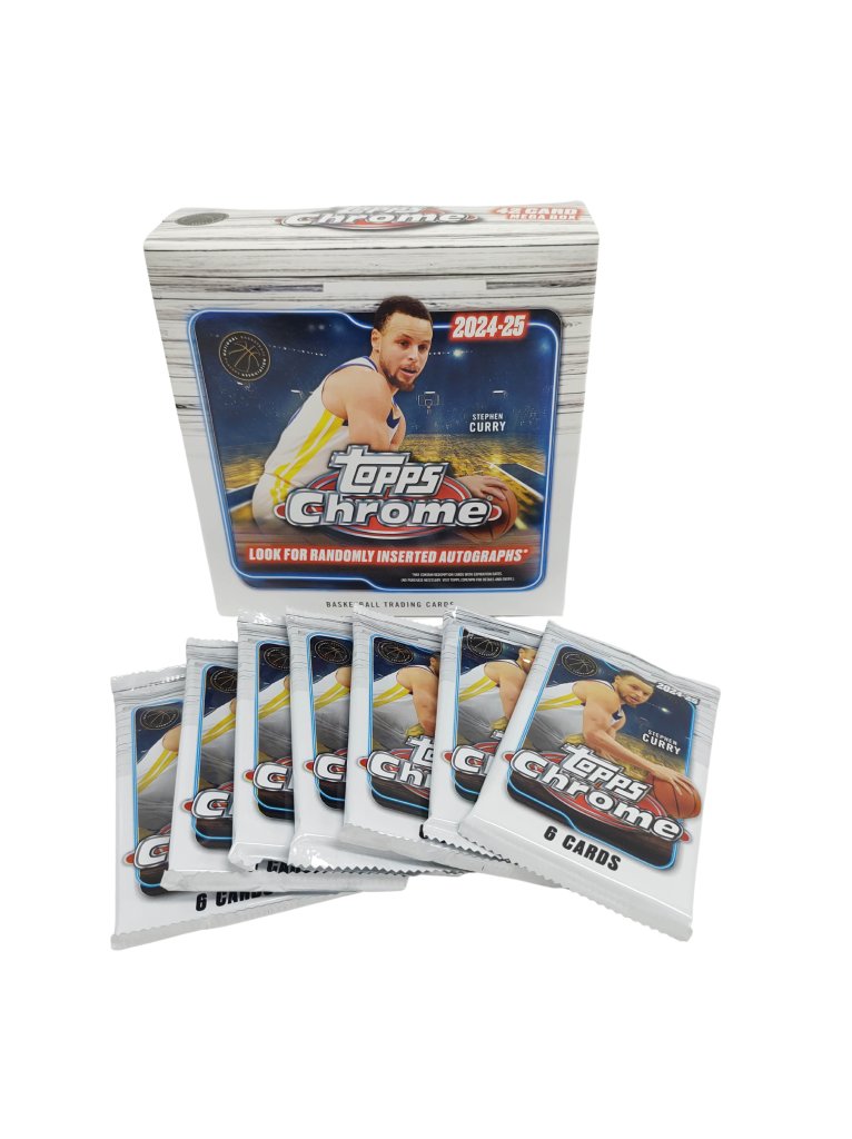 2024/25 Topps Chrome NBA Basketball Mega Box