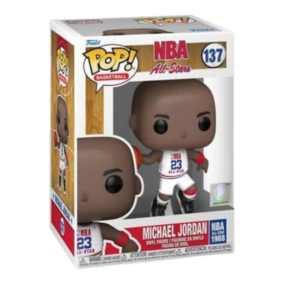 NBA: Legends - Michael Jordan White All Star Uniform 92 Pop! Vinyl