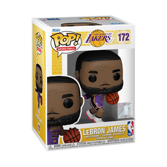 NBA: Lakers - LeBron James (Purple Uniform #23) Pop! Vinyl