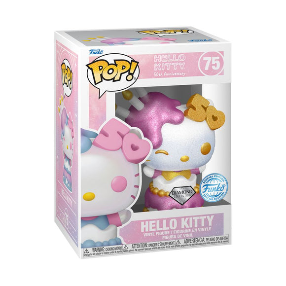 Hello Kitty 50th - Hello Kitty Cake DGL US Exclusive Pop! Vinyl [RS]