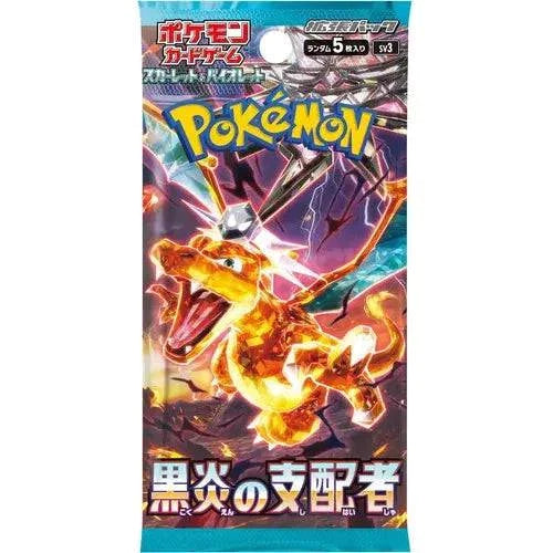 Pokémon Trading Card Game - SV3 Ruler Of The Black Flame - Booster Pack