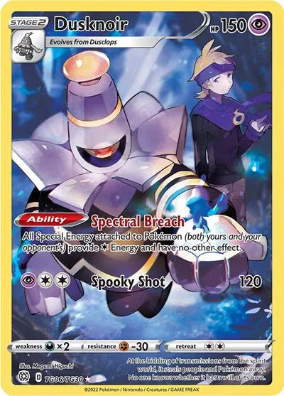 Dusknoir Pokemon • Ultra Rare • TG06/TG30 (B)