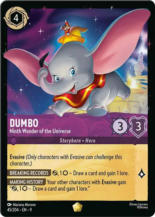 Dumbo - Ninth Wonder of the Universe Fabled Legendary 45/204