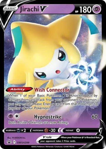 Jirachi V - SWSH299 Collection Box Promo Ultra Rare