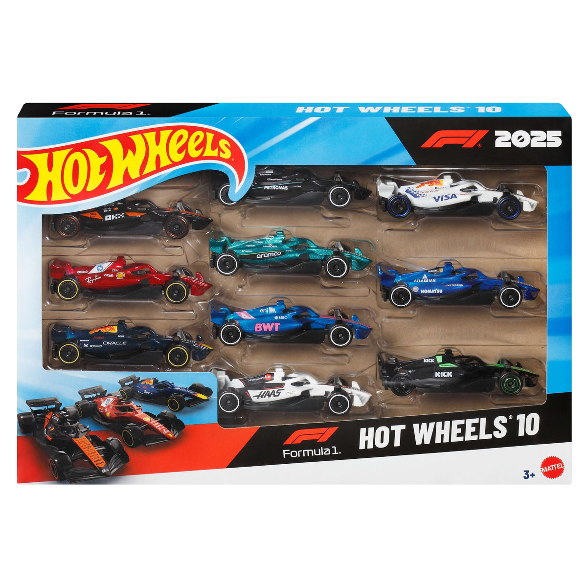 Hot Wheels "RaC" 10-Pack F1