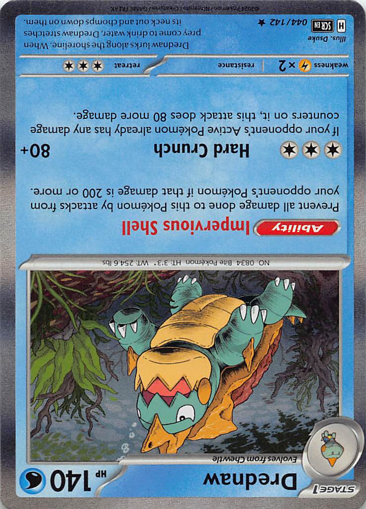 Drednaw - 044/142 - Holo Rare