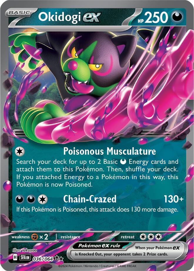 Okidogi ex 036/064 (SV: Shrouded Fable)  - Holofoil