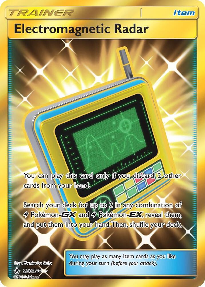 Electromagnetic Radar 230/214 (SM - Unbroken Bonds)  - Holofoil