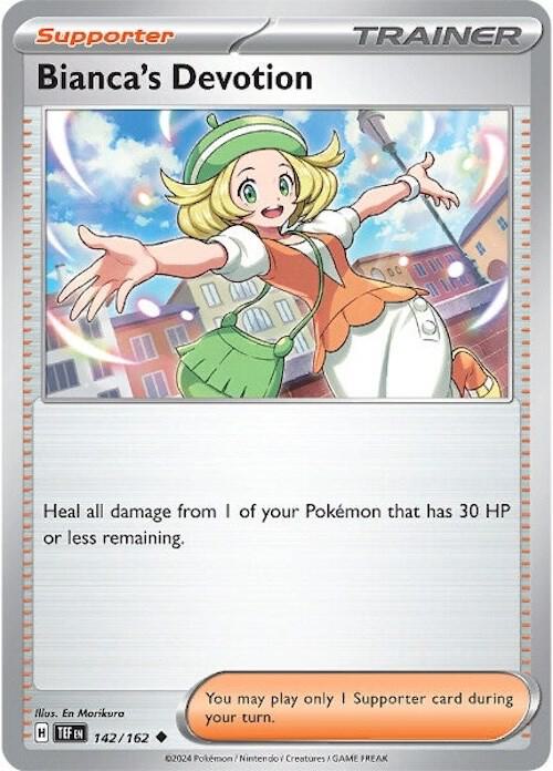 Bianca's Devotion 142/162 (SV05: Temporal Forces)  - Reverse Holofoil