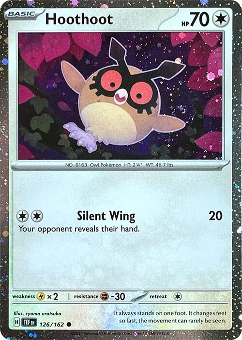 Hoothoot 126/162 (Miscellaneous Cards & Products)  - Cosmo Holofoil