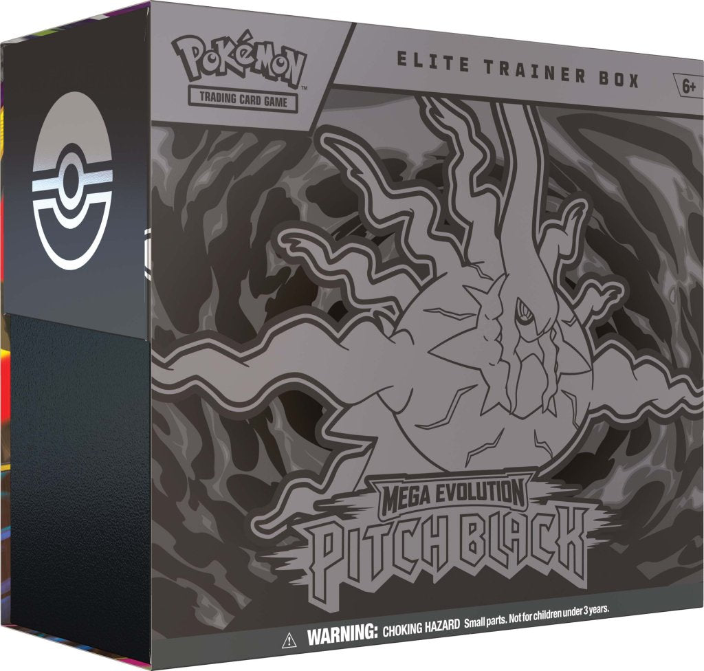 ** MEMBER ONLY** Pokémon TCG: Mega Evolution— Pitch Black Elite Trainer Box (Limit 1)