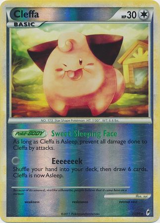 Cleffa - 24/95 - Rare Reverse Holo