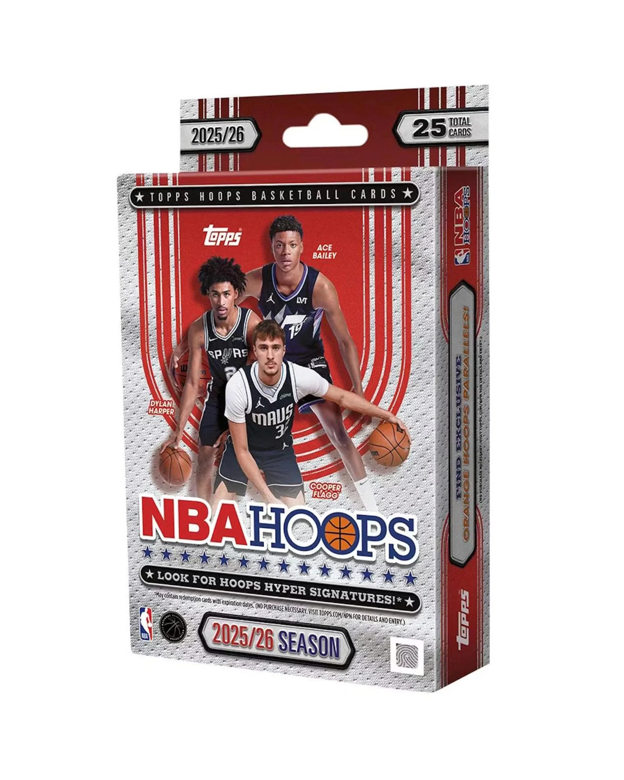 Topps 2025/2026 NBA Hoops Basketball Hanger Box
