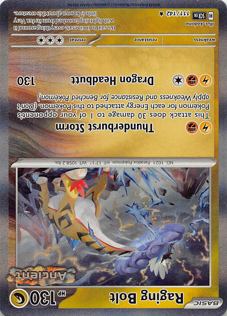 Raging Bolt - 111/142 - Holo Rare