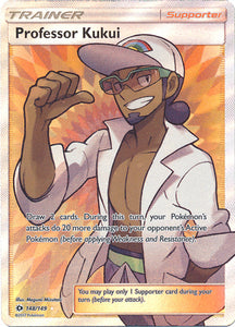 Professor Kukui - 148/149 - Full Art Ultra Rare - Sun & Moon (Base Set)