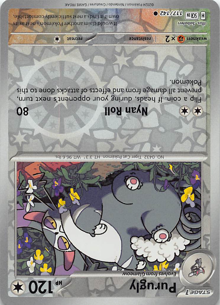 Purugly - 117/142 - Common Reverse Holo