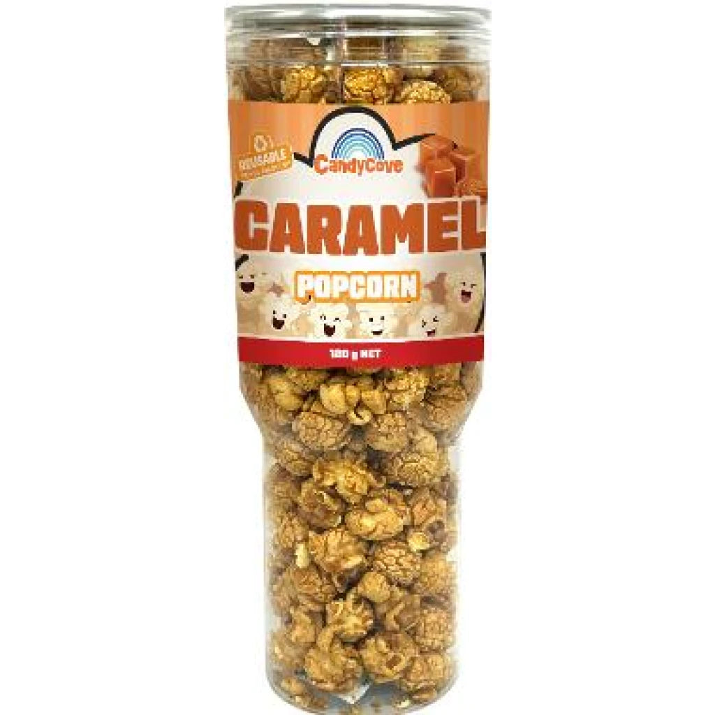 CandyCove Popcorn Travel Cup Caramel 120g