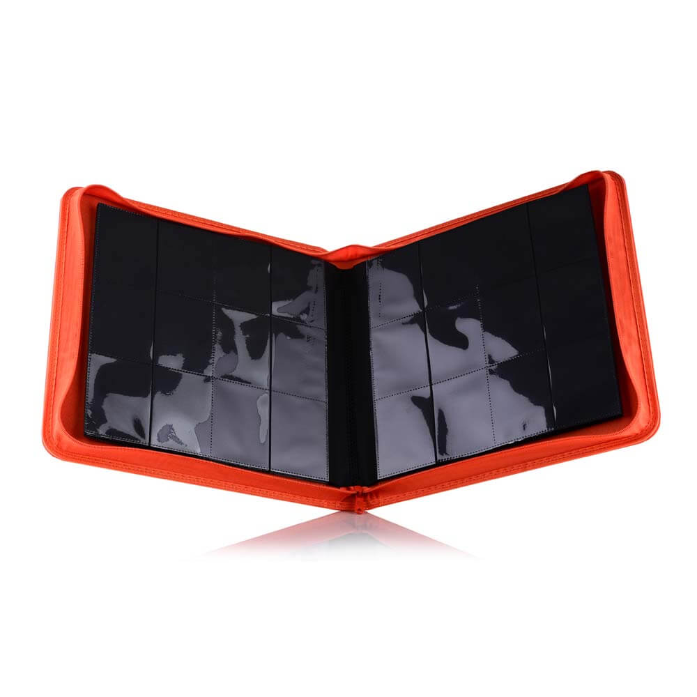 GUARDIAN SHIELD 12 Pocket Binder Orange
