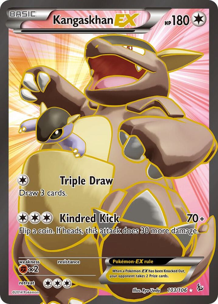 Kangaskhan EX 103/106 (XY - Flashfire)  - Holofoil