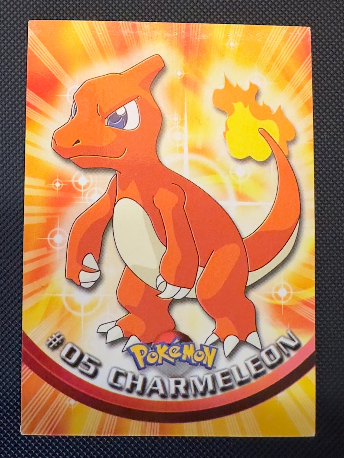 Charmeleon #5 Pokemon 1999 Topps TV