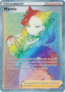 Marnie 208/202 Sword & Shield Holo Secret Rare