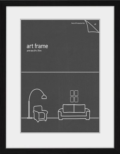 Deluxe Frame - Black - Fits up to 29.5x38cm Print