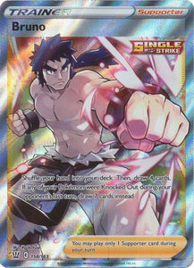 Bruno - 158/163 - Full Art Ultra Rare - Sword & Shield: Battle Styles