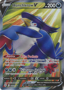 Honchkrow V - 161/172 - Full Art Ultra Rare