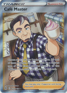 Cafe Master - TG25/TG30 - Ultra Rare - Sword & Shield: Brilliant Stars