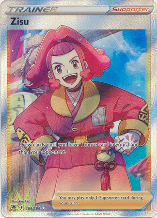 Zisu 189/189 Pokémon Card - Astral Radiance Ultra Rare