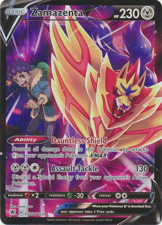 Zamazenta V - TG22/TG30 - Ultra Rare - Sword & Shield: Astral Radiance
