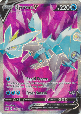 Kyurem V - 174/196 - Full Art Ultra Rare - Sword & Shield: Lost Origin