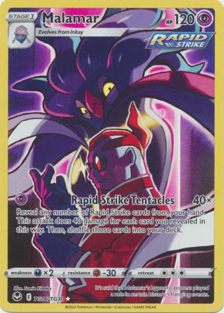 Malamar - TG06/TG30 - Holo Rare - Silver Tempest