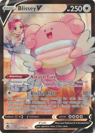 Blissey V Ultra Rare TG22/TG30