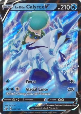 Ice Rider Calyrex V - 045/198 - Advent Calendar Holo Promo