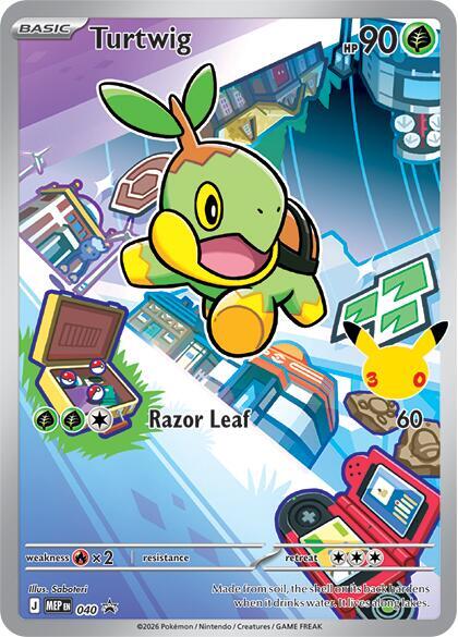 Turtwig 040 (ME: Mega Evolution Promo)  - Holofoil
