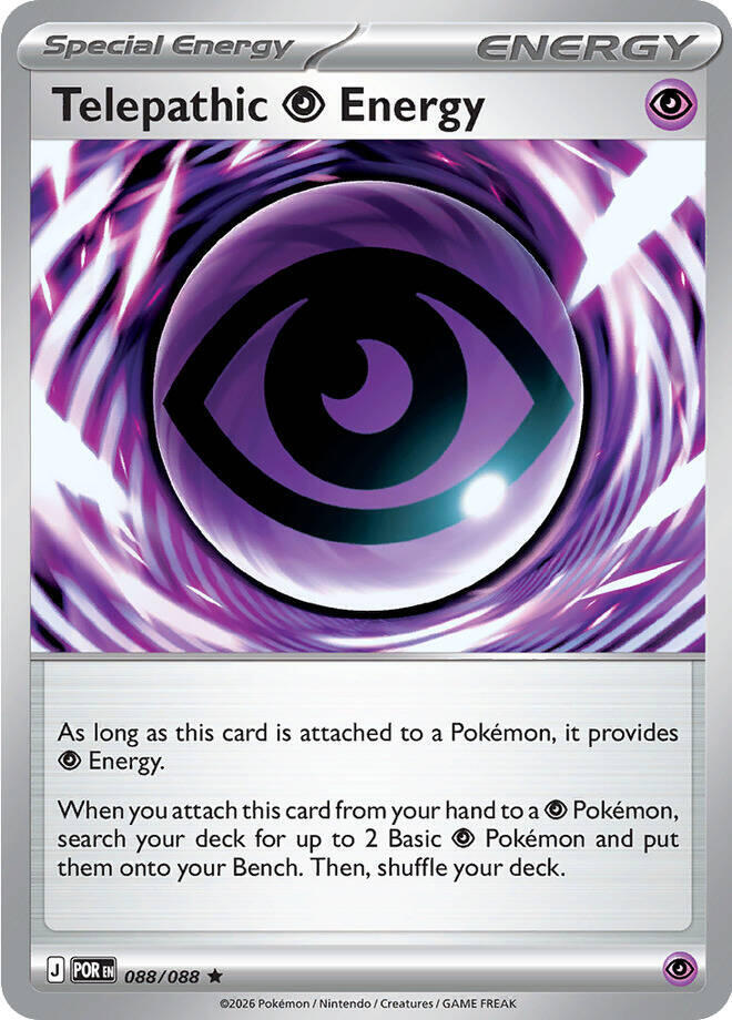Telepathic Psychic Energy 088/088 (ME03: Perfect Order)  - Holofoil