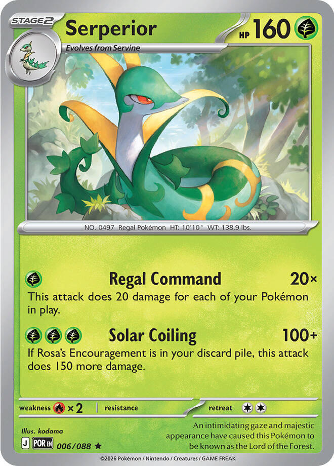Serperior 006/088 (ME03: Perfect Order)  - Holofoil