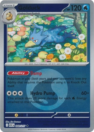Golduck 040/217 (ME: Ascended Heroes)  - Energy Holofoil
