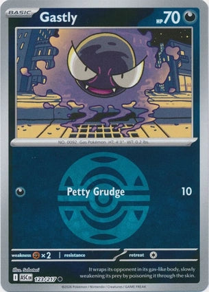 Gastly 123/217 (ME: Ascended Heroes)  - Dusk Ball Holofoil