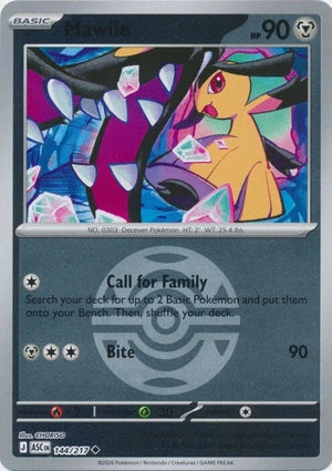 Mawile 144/217 (ME: Ascended Heroes)  - Dusk Ball Holofoil