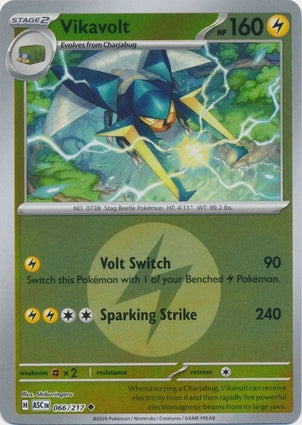 Vikavolt 066/217 (ME: Ascended Heroes)  - Energy Holofoil