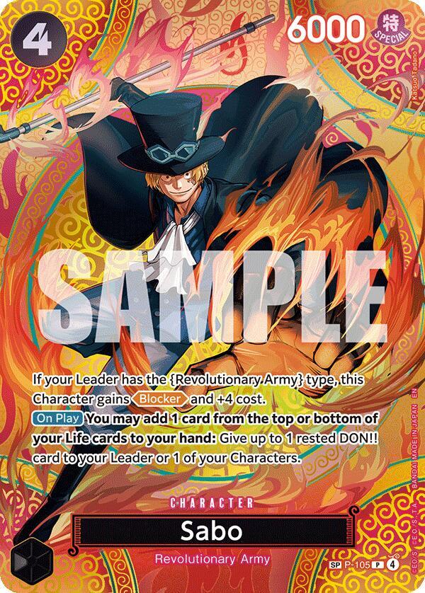 Sabo P-105 (Adventure on Kami's Island)  - Special Foil