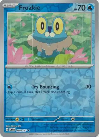 Froakie 056/197 (SV03: Obsidian Flames)  - Reverse Holofoil