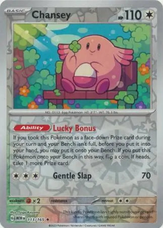 Chansey 113/165 (SV: Scarlet & Violet 151)  - Reverse Holofoil